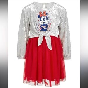 Disney Minnie Mouse Silver Dress